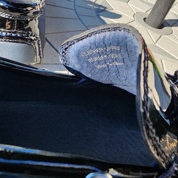 Donald J Pliner Viper 2 Patent Leather Tassel Driving Loafers 13 - Picture 7 of 10